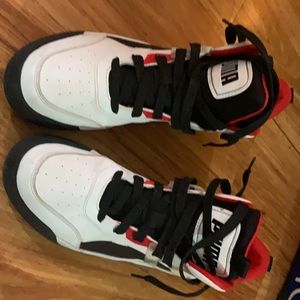 Black, Red and White Men’s size 10 and a half